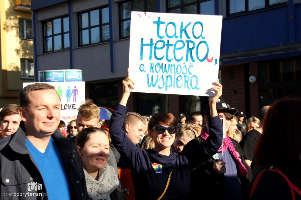 II Marsz Równości w Toruniu