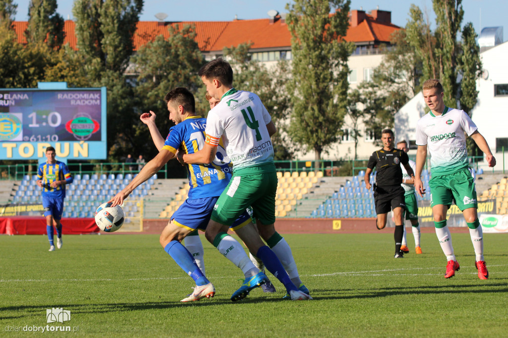Elana Toruń 2:1 Radomiak Radom