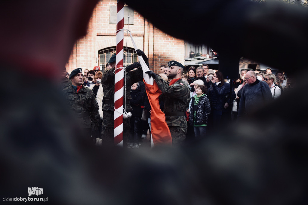 Przysięga wojskowa w Toruniu