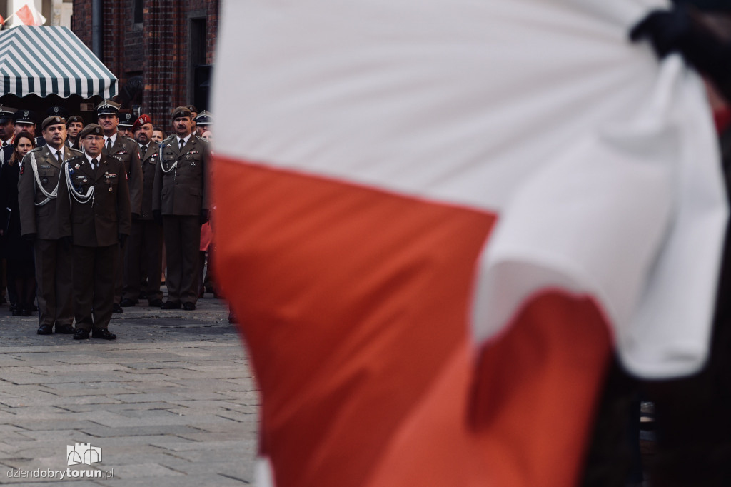 Przysięga wojskowa w Toruniu