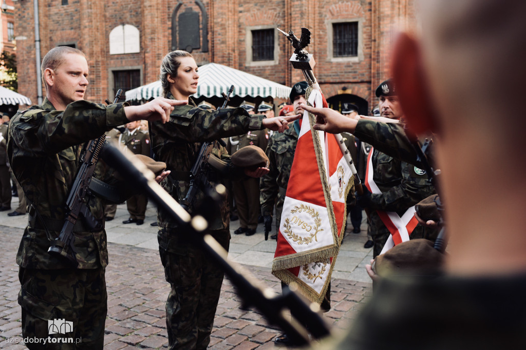 Przysięga wojskowa w Toruniu