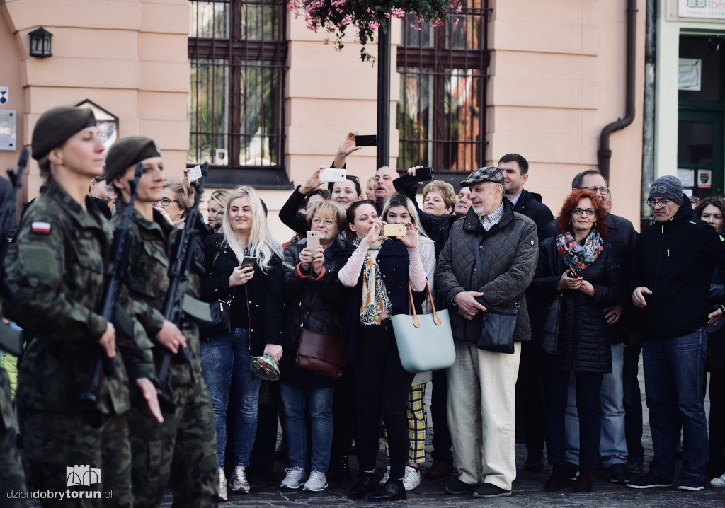 Przysięga wojskowa w Toruniu