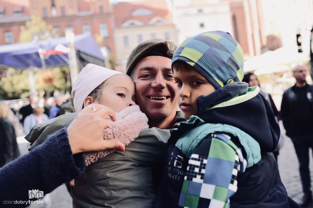 Przysięga wojskowa w Toruniu