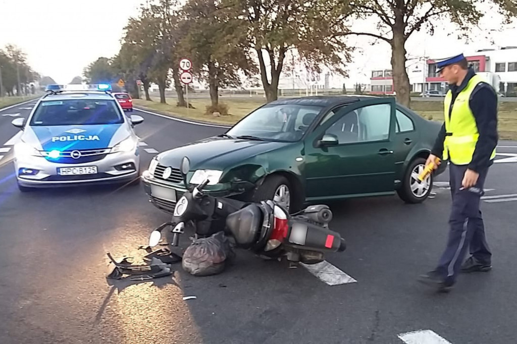 Fatalnie wyglądająca kolizja
