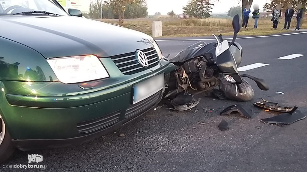 Fatalnie wyglądająca kolizja