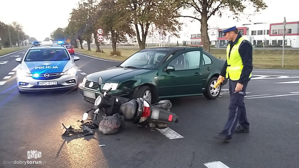 Fatalnie wyglądająca kolizja