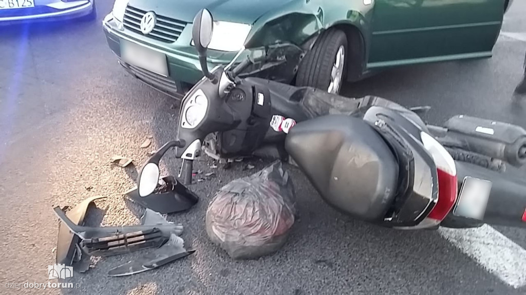 Fatalnie wyglądająca kolizja