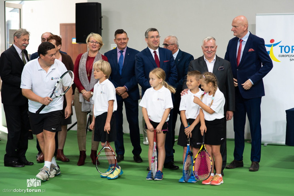 Otwarcie nowych kortów tenisowych