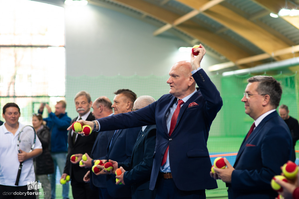 Otwarcie nowych kortów tenisowych