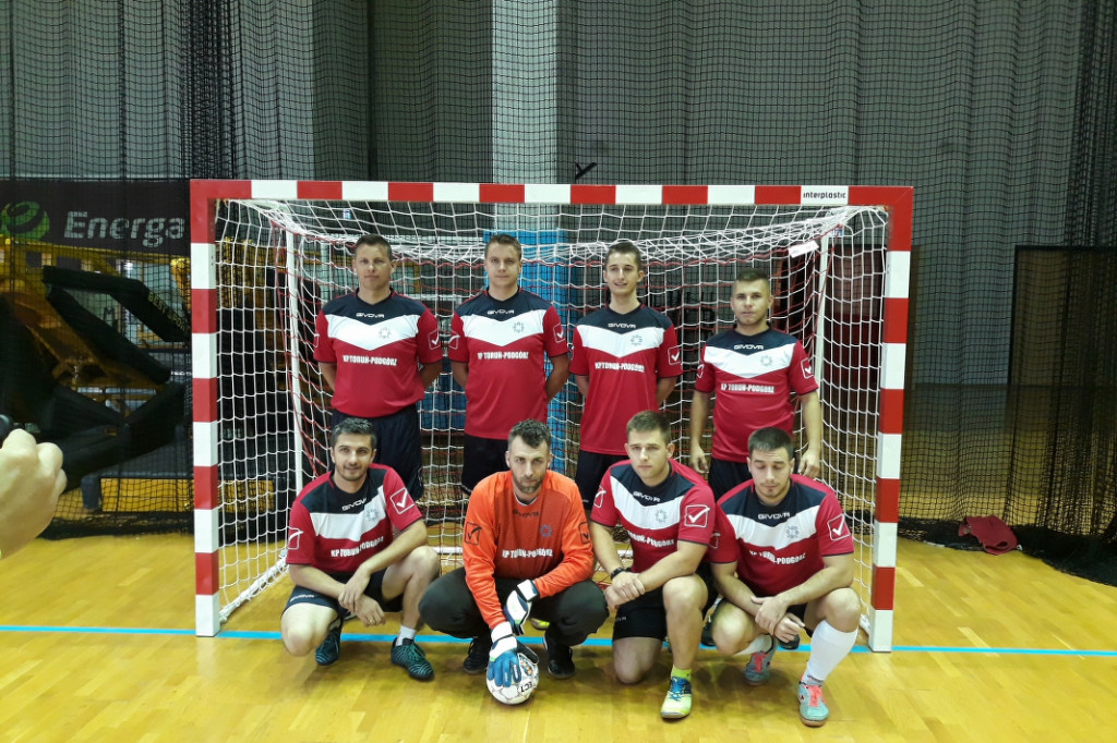 Policjanci rywalizowali na boisku