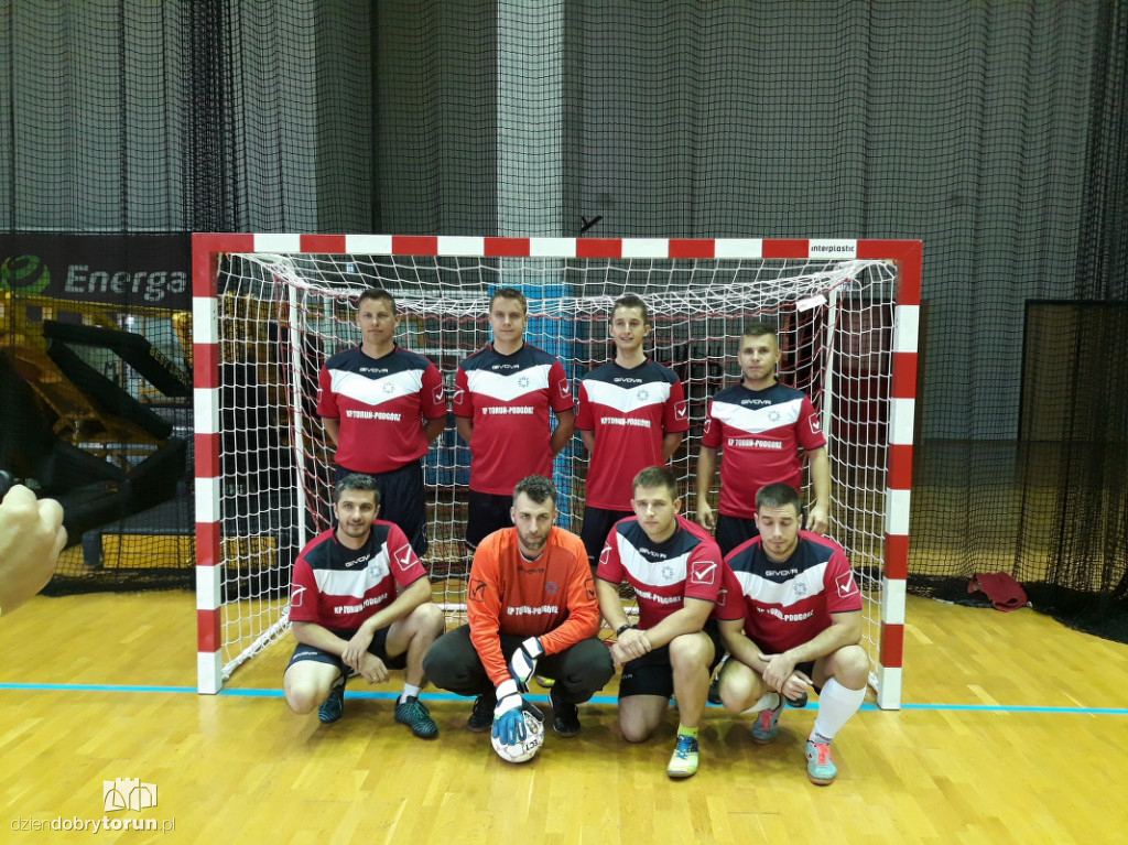 Policjanci rywalizowali na boisku