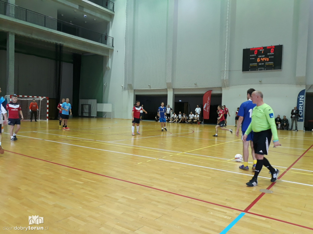 Policjanci rywalizowali na boisku