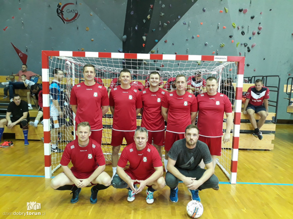 Policjanci rywalizowali na boisku