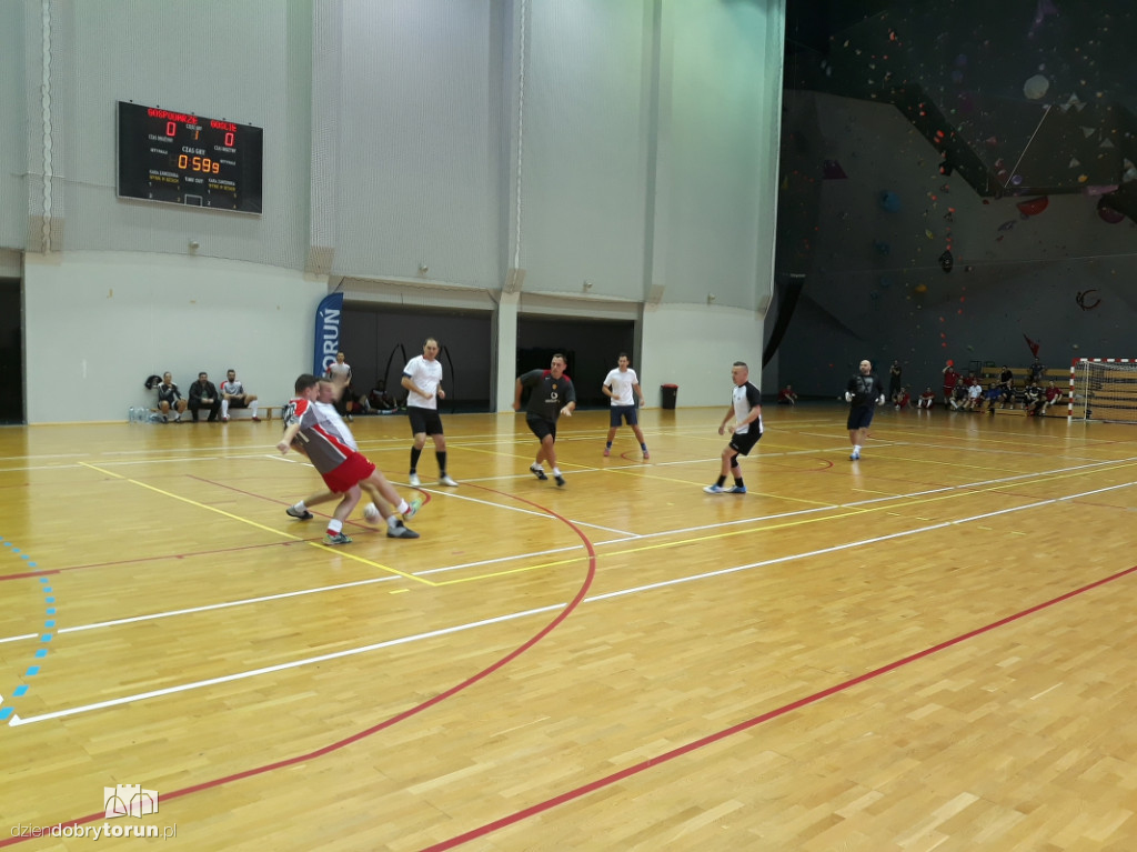 Policjanci rywalizowali na boisku