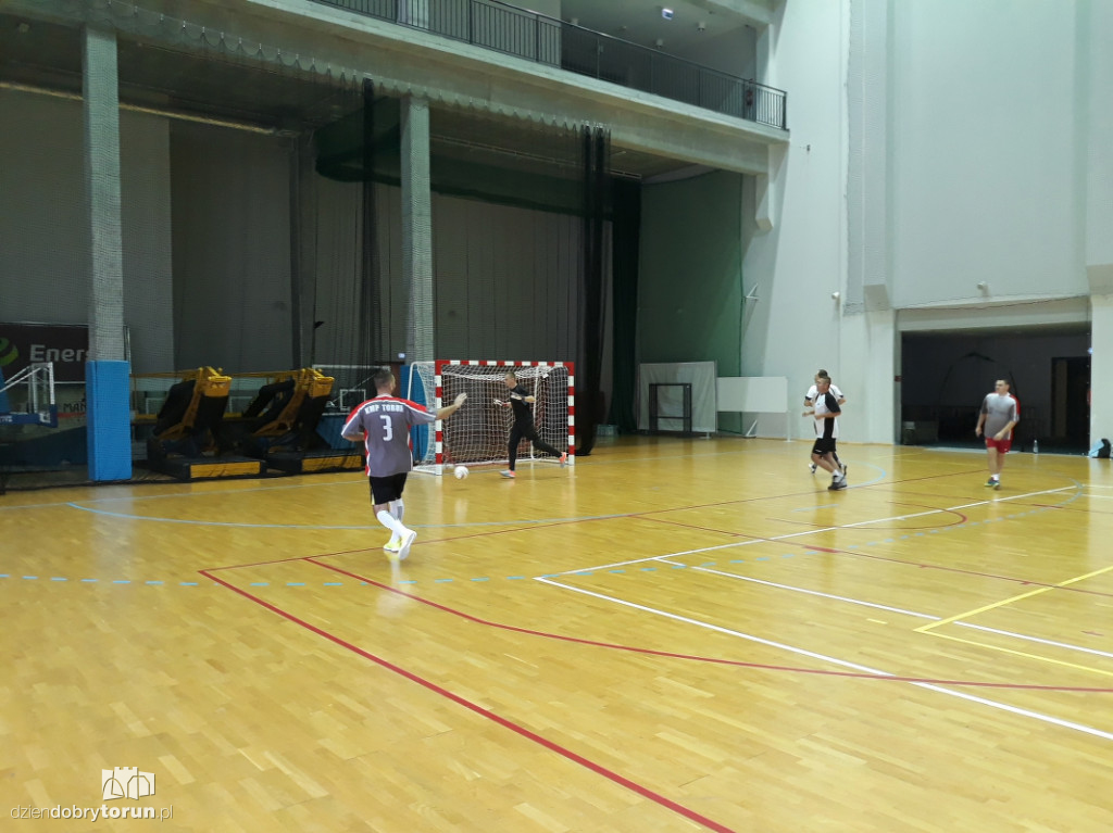 Policjanci rywalizowali na boisku