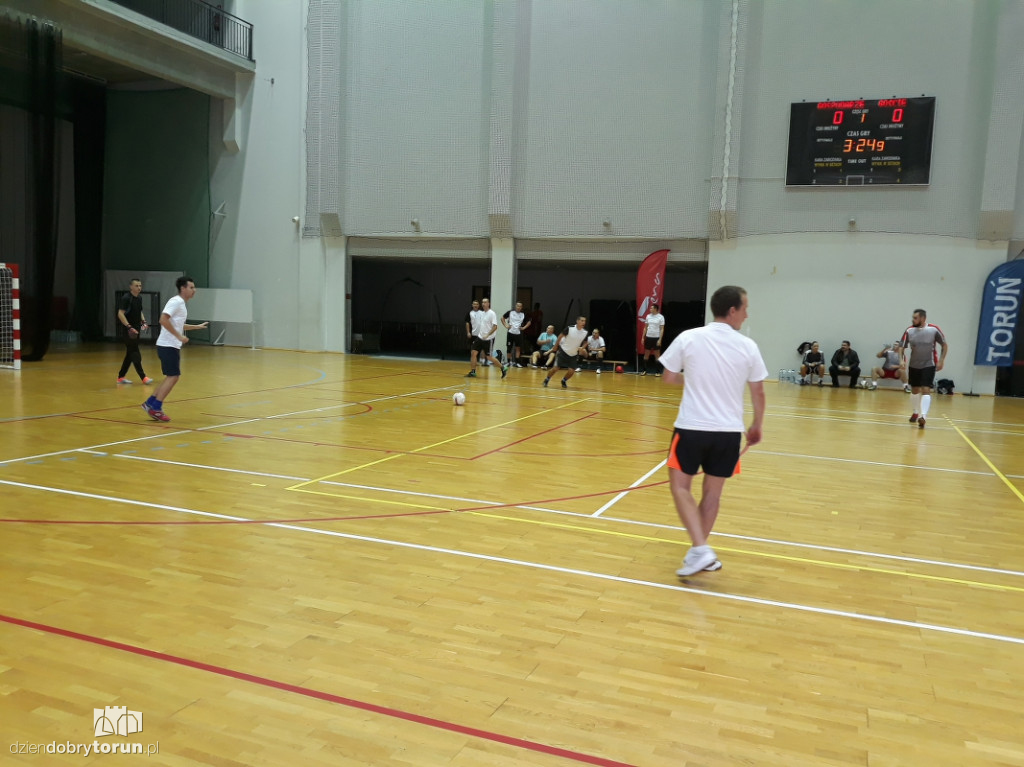 Policjanci rywalizowali na boisku