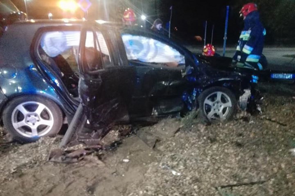 Groźny wypadek na średnicówce