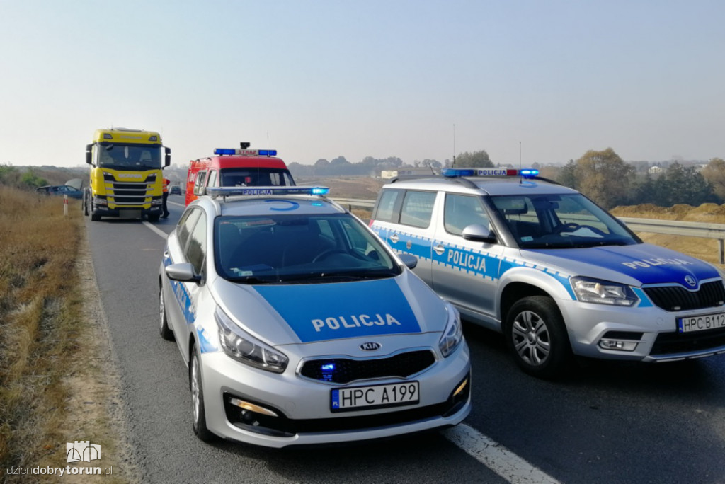 Groźny wypadek autobusu