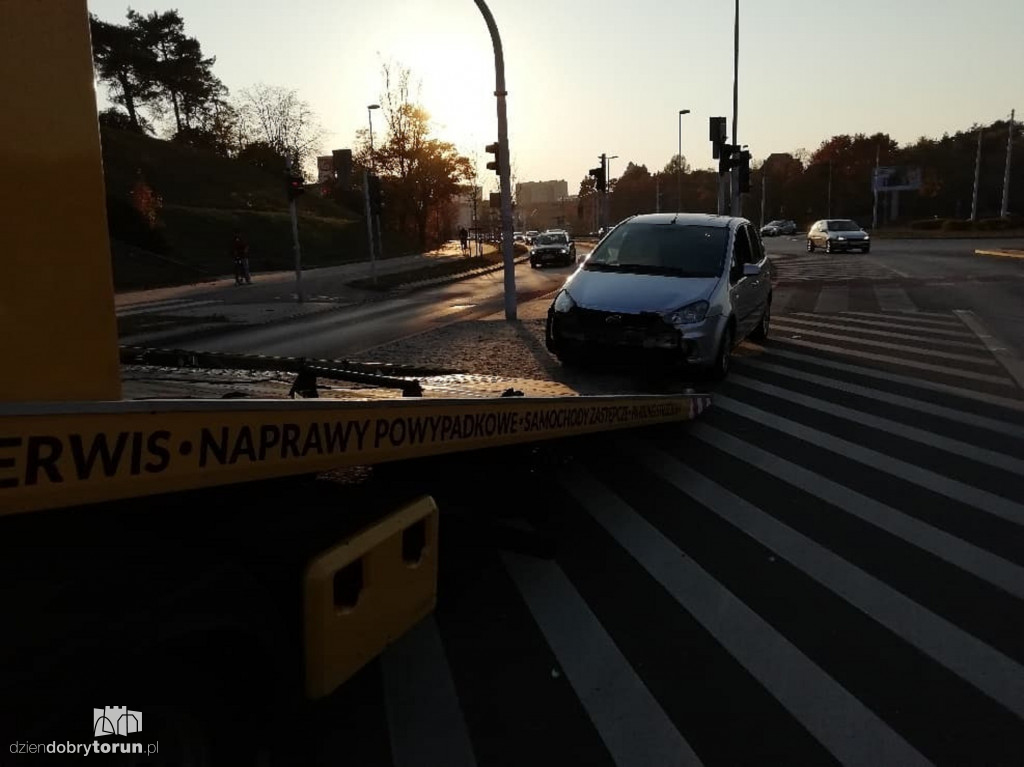 Groźna kolizja na placu Hoffmanna