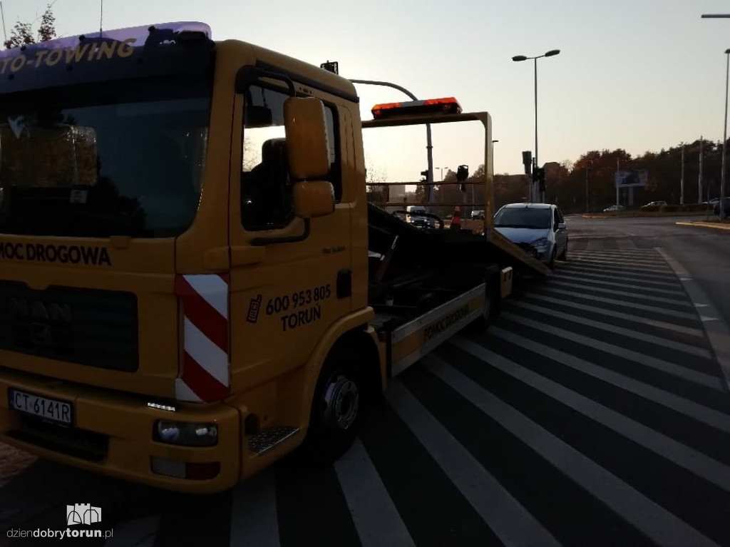Groźna kolizja na placu Hoffmanna
