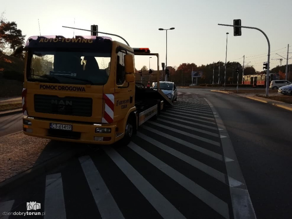 Groźna kolizja na placu Hoffmanna