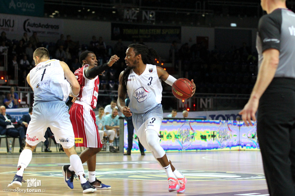 Polski Cukier Toruń 94:69 Spójnia Stargard