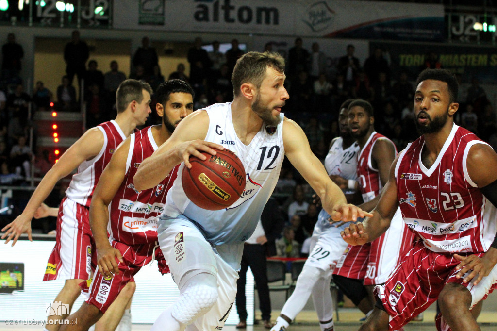Polski Cukier Toruń 94:69 Spójnia Stargard