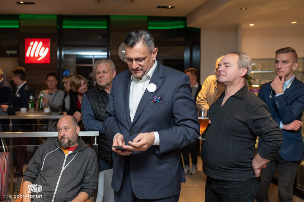 Wieczór wyborczy PO u Lenkiewicza