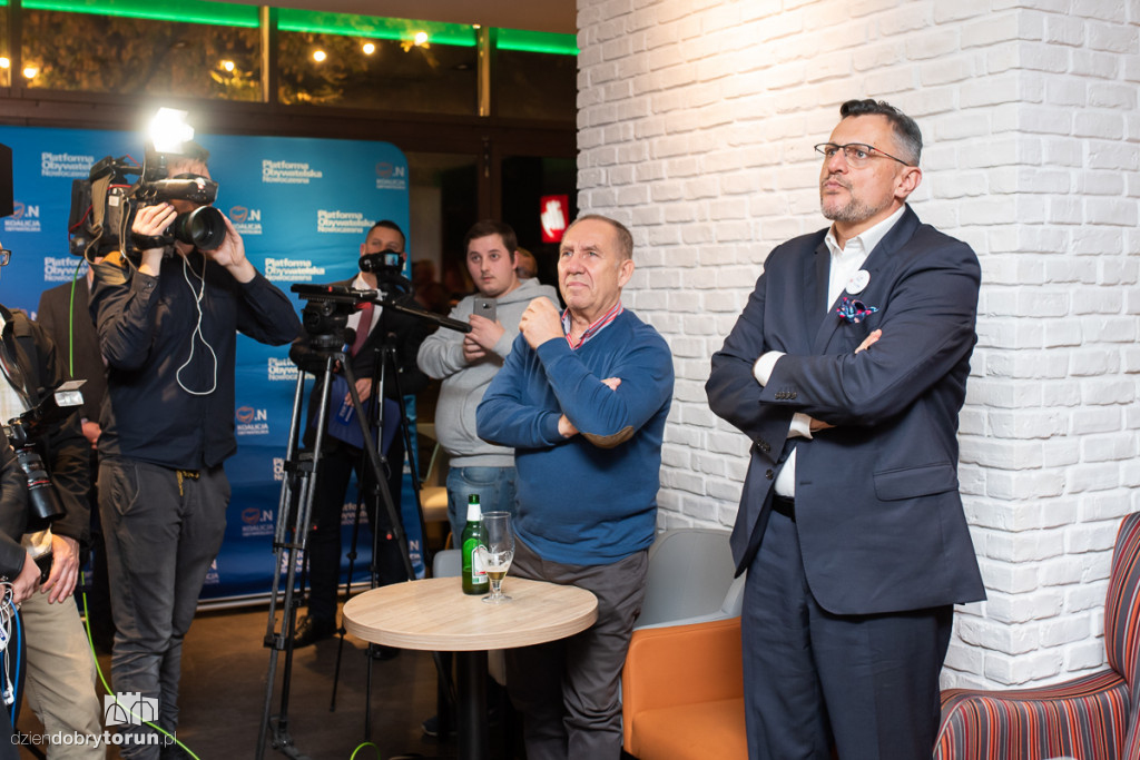 Wieczór wyborczy PO u Lenkiewicza