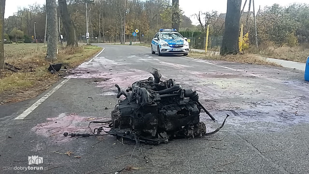 Samochodem uderzyła w drzewo