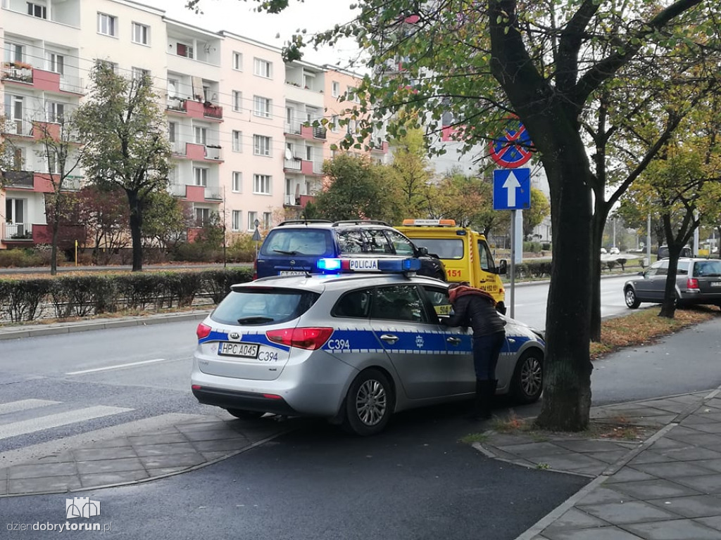 Kolizja dwóch aut przy ul. Kraszewskiego