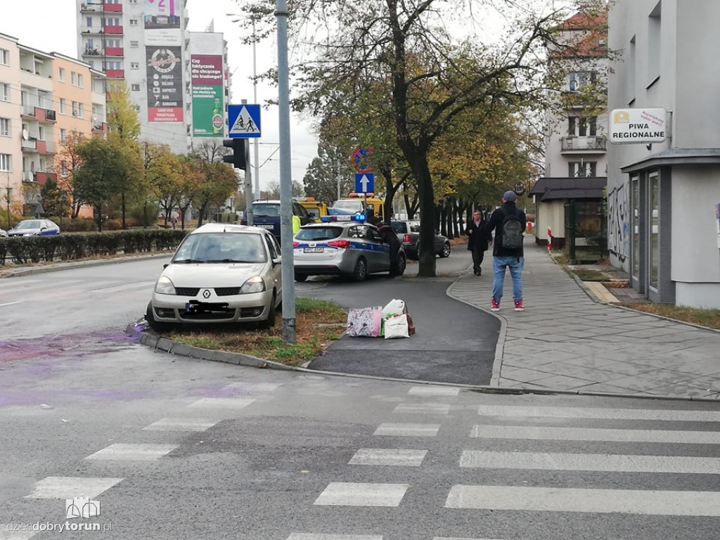 Kolizja dwóch aut przy ul. Kraszewskiego