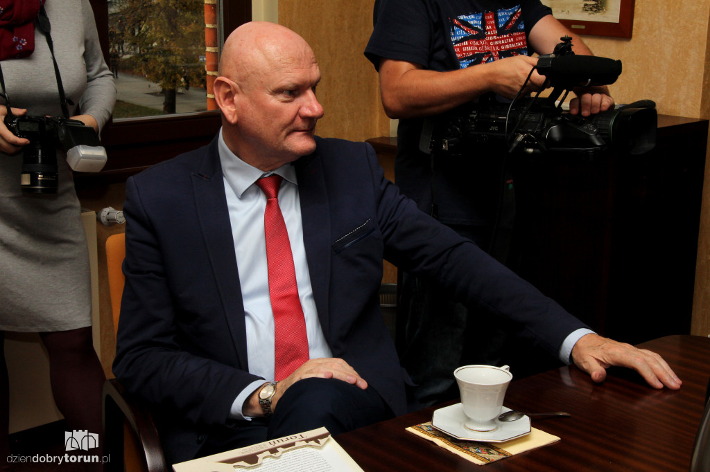 Spotkanie z niepełnosprawnymi stażystami