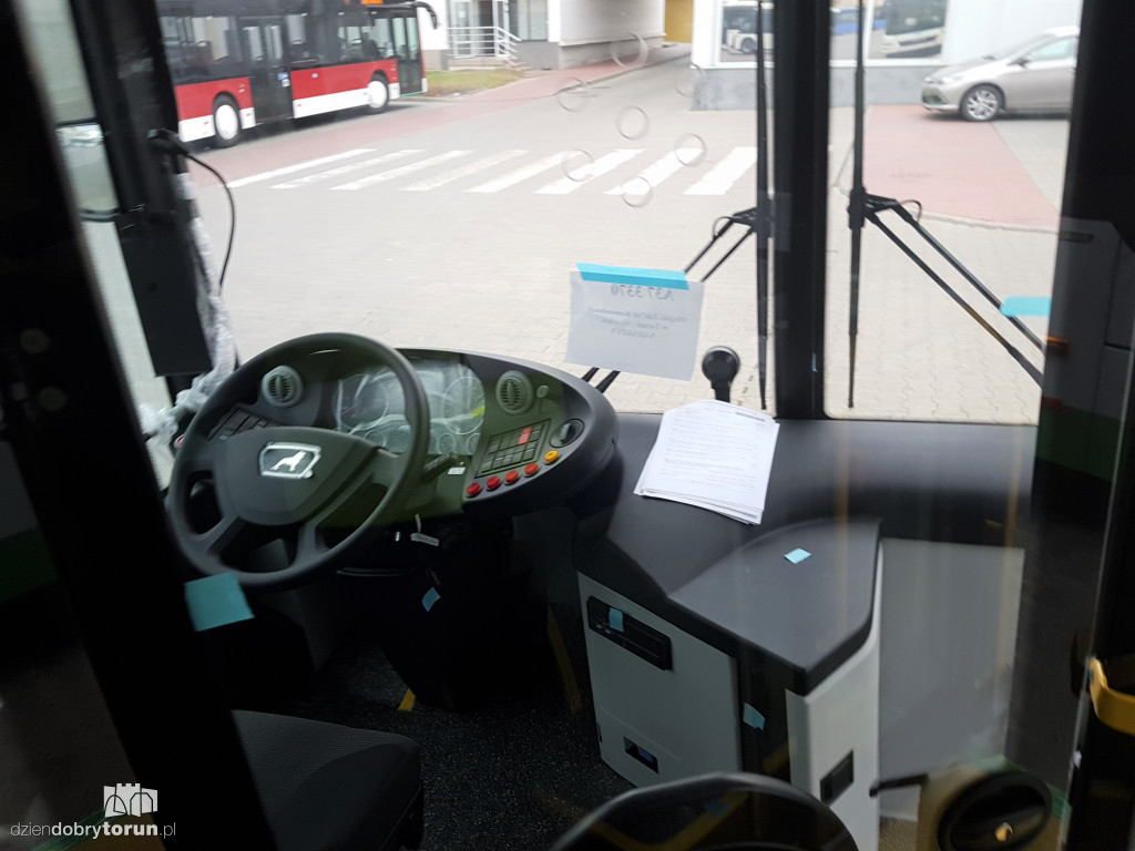 Do Torunia dotarł nowy autobus