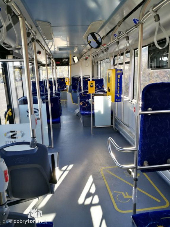 Do Torunia dotarł nowy autobus