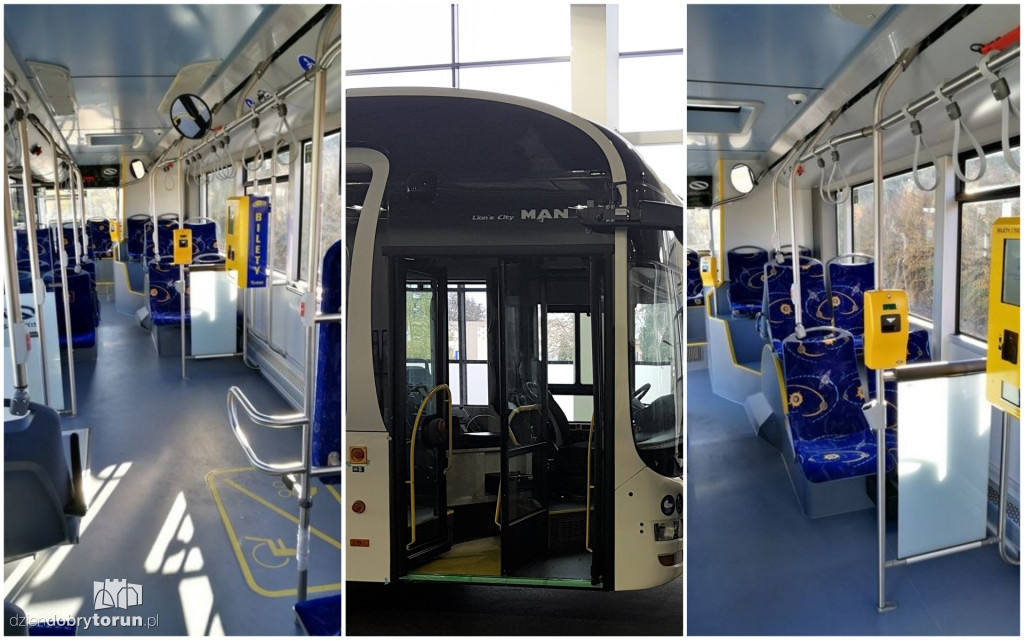 Do Torunia dotarł nowy autobus
