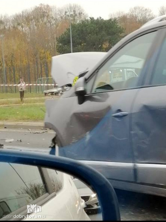 Wypadek na Szosie Lubickiej