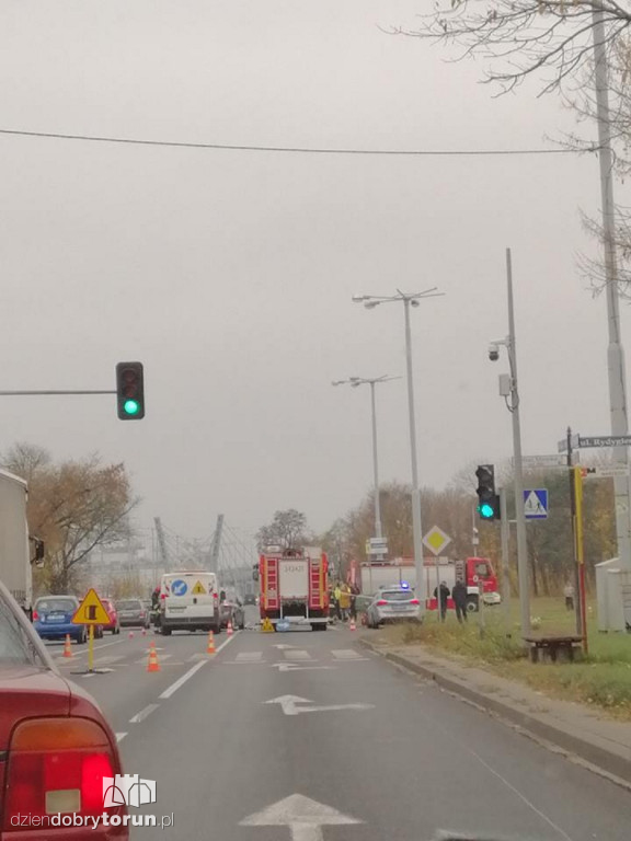 Wypadek na Szosie Lubickiej