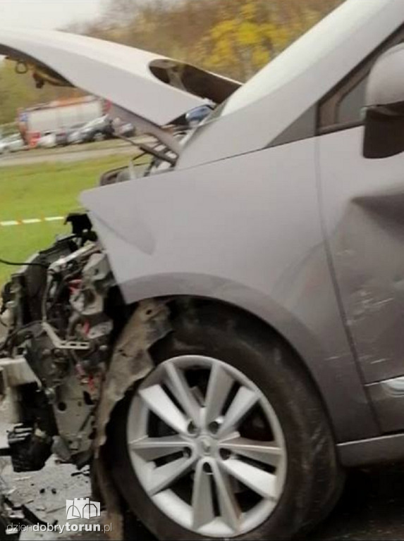 Wypadek na Szosie Lubickiej