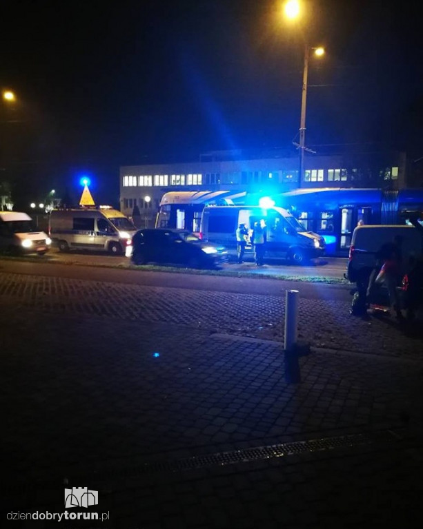 Groźne zdarzenie przy Lubickiej