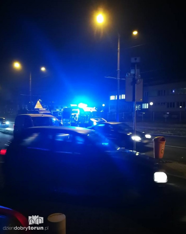 Groźne zdarzenie przy Lubickiej