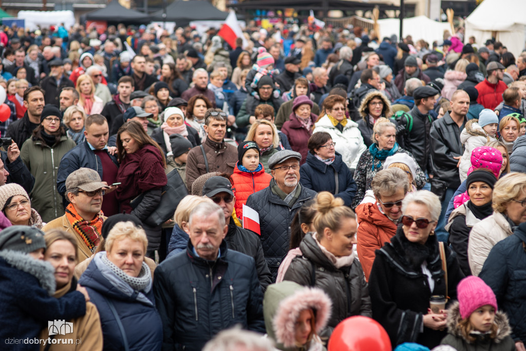 Patriotycznie na Rynku Nowomiejskim
