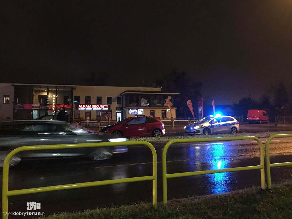Kolizja przy ulicy Żółkiewskiego