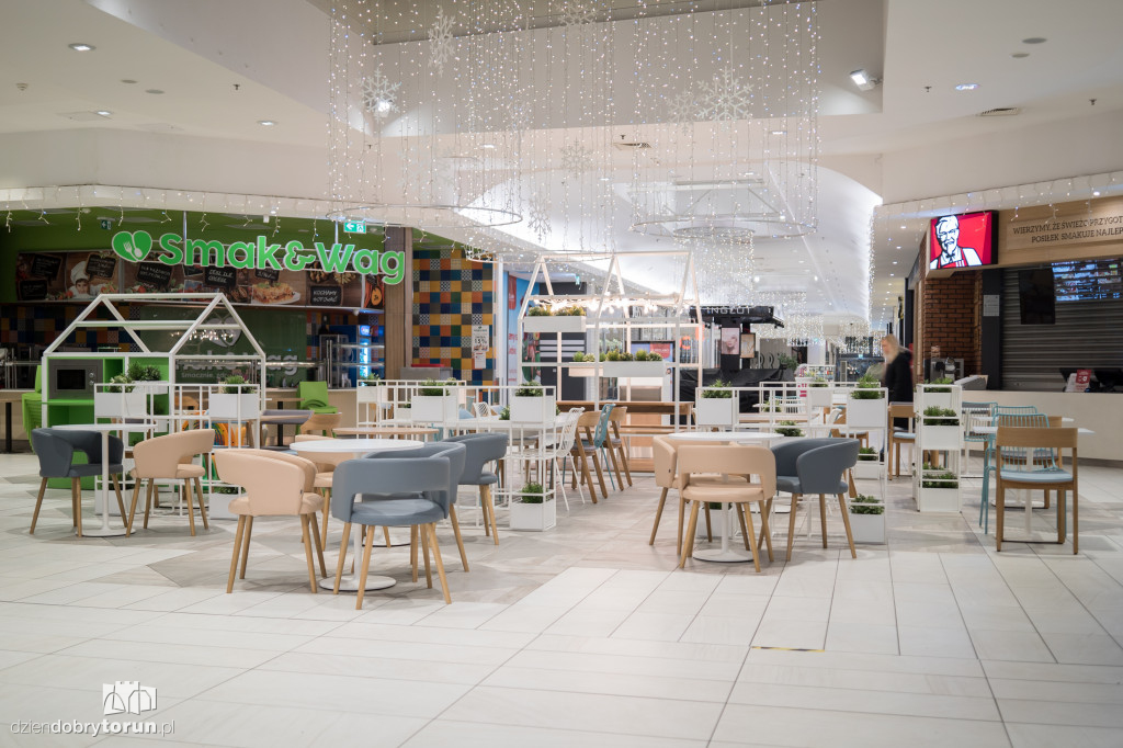 Nowa strefa Food Court w CH Bielawy