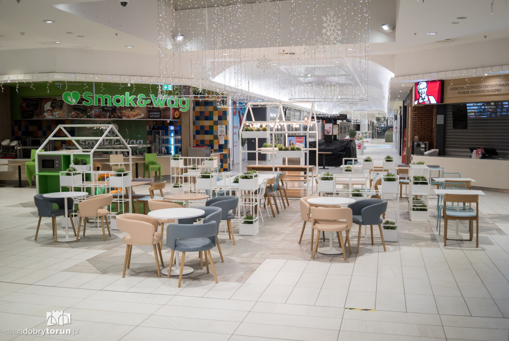 Nowa strefa Food Court w CH Bielawy
