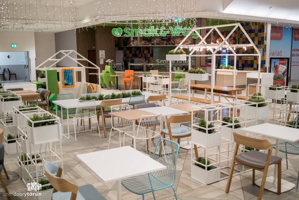 Nowa strefa Food Court w CH Bielawy