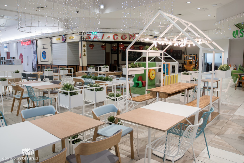 Nowa strefa Food Court w CH Bielawy
