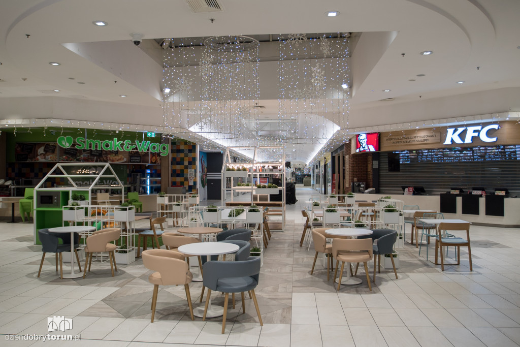 Nowa strefa Food Court w CH Bielawy