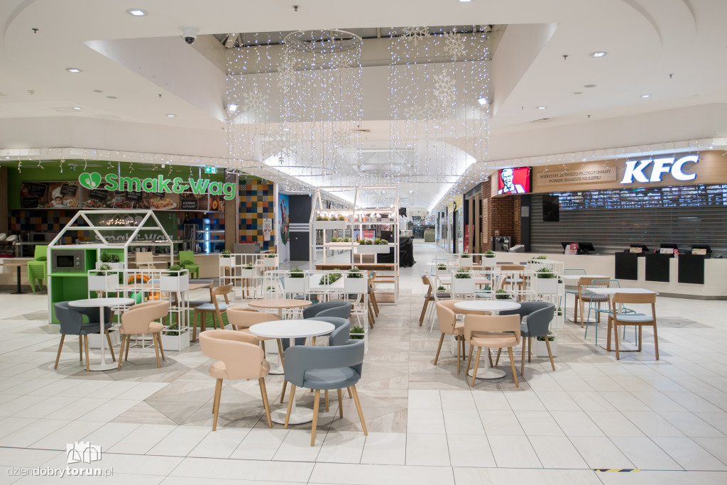 Nowa strefa Food Court w CH Bielawy
