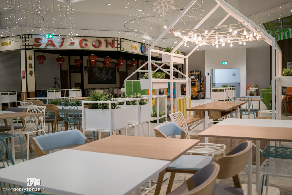 Nowa strefa Food Court w CH Bielawy